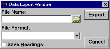 Images of w_export Window