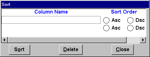 Image of w_sort window